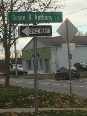 Susan B Anthony Lane; Canandaigua, NY